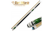 Кий Startbilliards Пул Береза зеленый бриллиант 2РС 145 см.
